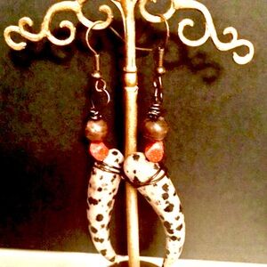 Handmade Genuine SPANISH OOAK Gemstone Earrings